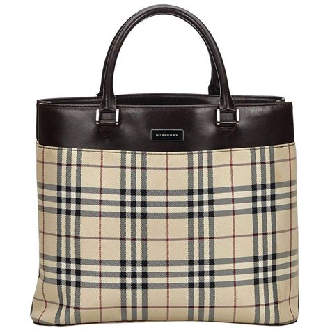 burberry house check tote replica|real burberry bag tags.